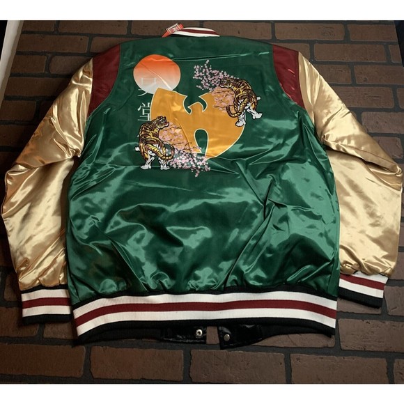 WU-TANG CLAN -Tiger Headgear Classics Streetwear Jacket~Never Worn~S M 3XL - Picture 7 of 9